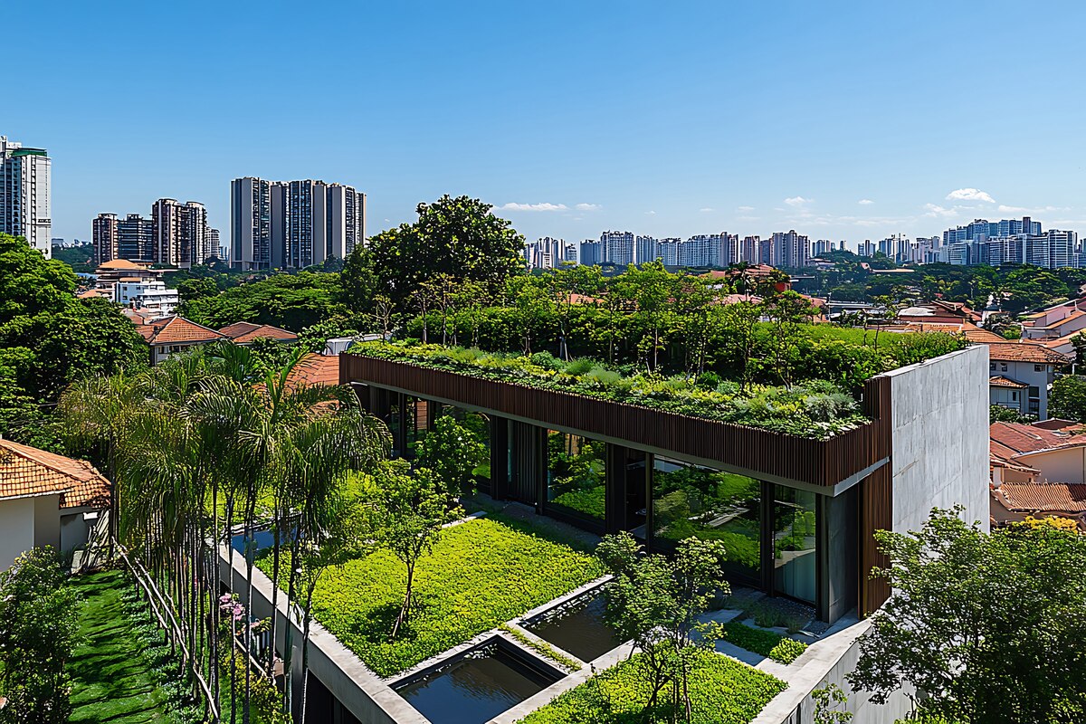 Telhados Verdes em Expansão: Como Edifícios Estão Integrando Natureza em 2025